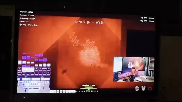【Vũ điệu băng và lửa/Jipper】Khi bạn phát video mình chơi game âm nhạc trong buổi biểu diễn tài năng 