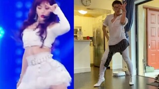 [Youth With You 2] Final "a little bit" oleh seorang pria macho, mengenakan sepatu hak tinggi, pertu
