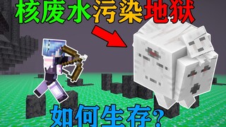 MC当核废水污染了整个地狱？使地狱发生变异！我能否生存下去？我的世界Minecraft