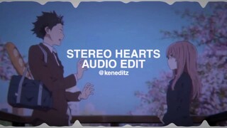 STEREO HEARTS AUDIO EDIT