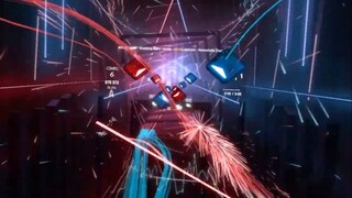 Beat Saber dengan level kesulitan 12.6