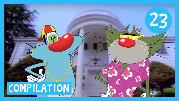 Oggy and the Cockroaches  2016 New COMPILATION - House & Roomate.mp4