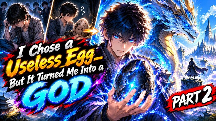 Chose a Useless Egg, But It Turned Me Into a God | Part 2 | Manhwa in Hindi