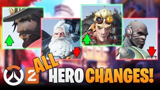 Overwatch 2 Beta ALL NEW Hero Changes