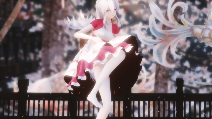 【白丝弱音】Ruyin has just grown up, her hair has reached her waist