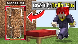 MINECRAFT BEDWARS, CHẾ ĐỘ TRỐN TÌM BLOCK ĐẤT CÙNG NOOB TEAM