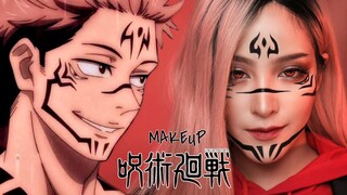 Sukuna 宿儺  Makeup Tutorial | jujutsu kaisen | Soundtiss