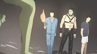 Three people bravely entered the dungeon for treasure