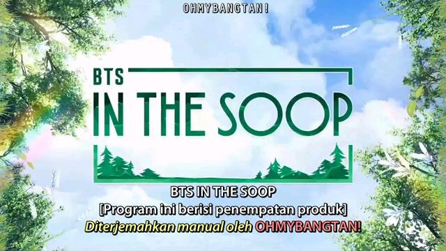 BTS, IN THE SOOP S1 EPS 4 SUBTITLES INDONESIA