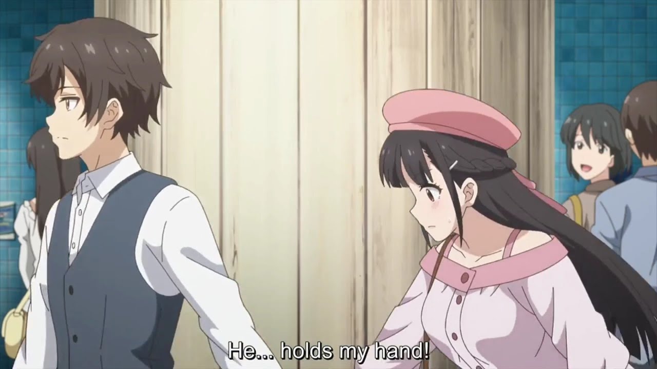 Yume holding Mizuto's hand  Mamahaha no Tsurego ga Motokano datta -  BiliBili