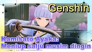Kamisato Ayaka: Meniup salju musim dingin