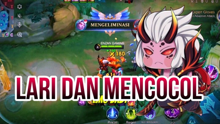 LARI DAN MENCOCOL