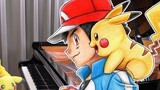 [Pokémon Divine Comedy Engraved in DNA] Pokémon OP1 "Target adalah Pokémon Master / Rika Matsumoto" pertunjukan piano yang penuh semangat! Piano Ru