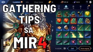 MIR4 GUIDE : TIPS SA PAG KUHA NG MATERIALS