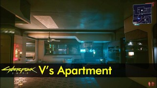 V's Apartment | Cyberpunk 2077 - The Game Tourist