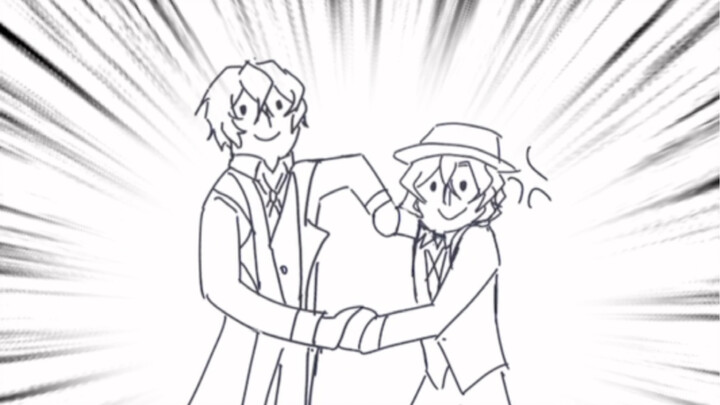 【文野/太中】中也：gun啊！！！