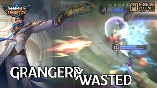 GRANGER X WASTED NIGHTCORE?! || HIGHLIGHT BEST EDIT - MLBB