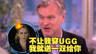 Emily Blunt: Tôi sẽ tặng anh ấy một đôi UGG nếu Nolan không cho phép họ vào phim trường
