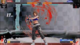 KOF15　世界１位ブルーマリー　隙を逃さない３３HITコンボが上手すぎる