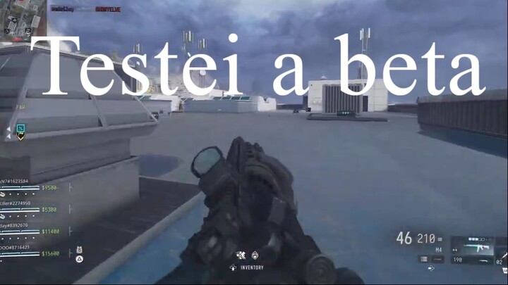 Acabei com 19 Bonecos na beta do warzone