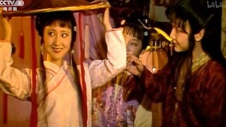 黛玉：谢谢你一天来看我几次，下雨也来