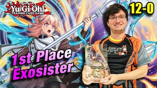 YU-GI-OH! *1ST PLACE* EXOSISTER DECK PROFILE! DARKWING BLAST CASE TOURNAMENT (DABL) 2022!