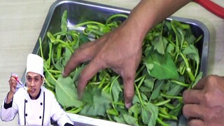 CARA MASAK KANGKUNG LOKAL AGAR WARNA TETAP HIJAU.
