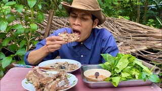 Cháo Nấm Sườn Heo