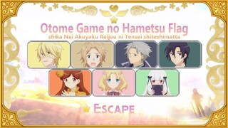 Otome Game no Hametsu Flag AMV Escape My Doom Flag