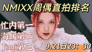 【อันดับยอดวิวไลฟ์สดรายสัปดาห์ของ NMIXX】มานเน่นำโด่ง! แฮวอนตามมาติดๆ