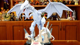 【AREA X】Blue-Eyes White Dragon building blocks for over 300 RMB! Huge size! Over 50 cm long! And wit