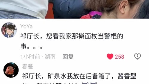 ท่านผู้ว่าฉี ท่านช่วยดูเรื่องที่ผมจะเป็นรองสุนัขตำรวจหน่อยครับ