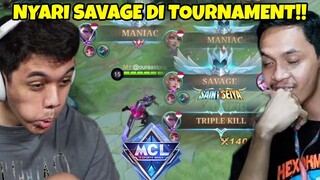 BERLOMBA2 PANEN SAVAGE!! Di TOURNAMENT!! - Mobile Legends