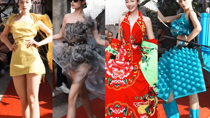 Khi tôi tổ chức Tuần lễ Thời trang Phế liệu ở cổng làng...