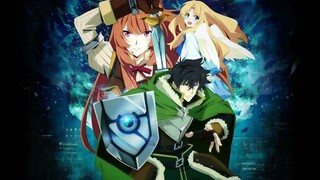 Orang asing menonton The Rising of the Shield Hero Episode 2 dalam versi hitam