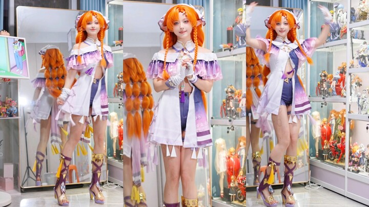 【Warm】⚡️Like an elf in the jungle!⚡️The next segment features the original soundtrack with high heel