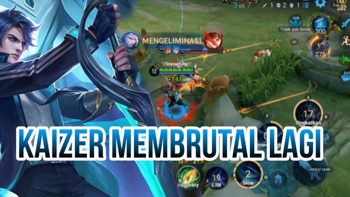 KAIZER MEMBRUTAL LAGI