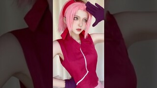 sakura haruno cosplay😍🌸