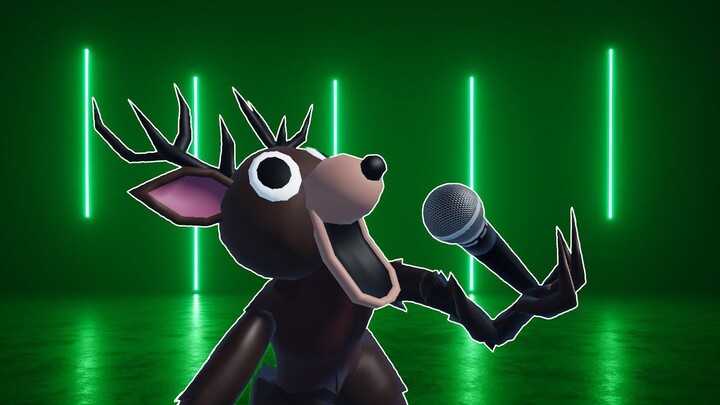 ♫ PARÓDIA do CERVO DOIDO 🦌  (99 Noites na Floresta)