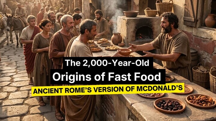 The 2,000-Year-Old Origins of Fast Food — Factsmatic