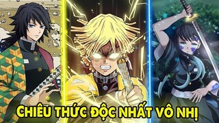 Chiêu Thức Độc Nhất Kimetsu _ Top 3 Chiêu Thức Được Thánh Hà Trụ - Thủy Trụ Và Z