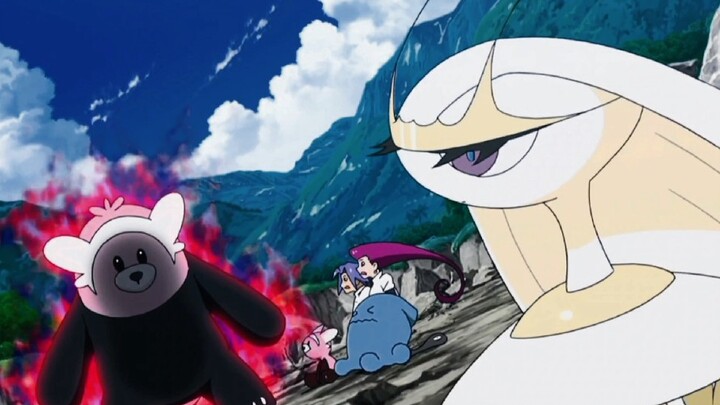 Team Rocket's Meowth was deceived by a scumbag girl, and the Sun and Moon ceiling combat power came 