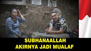 SUBHANAALLAH' IBU INI MENJADI MUALAF' HIDUP SENDIR DI PINGIR HUTAN!