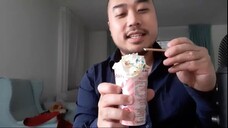 ASMR Milkshake (Crunchy, Finger Licking, Straw Licking, Plastic Cup Licking & Mouth Sounds)