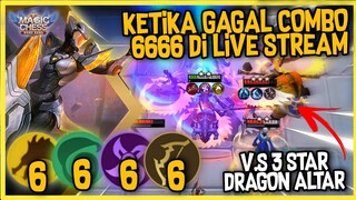 HAMPIR JADI LAGI COMBO 6666 DI LIVE STREAM ! 6 ASSASSIN 6 DA 6 ELF 6 MM ! MAGIC CHESS