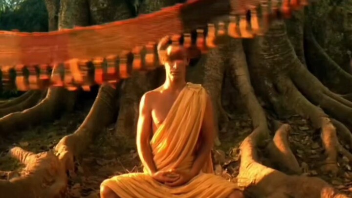 ท่านยิงธนูแห่งผลประโยชน์มา ข้าก็แปรเป็นกลีบดอกไม้ร่วงหล่น ณ ที่แสงธรรมส่องถึง ดอกบัวบานสะพรั่งไปทั่ว