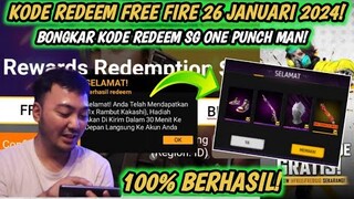 KODE REDEEM FREE FIRE TERBARU 26 JANUARI 2024 HARI INI - KODE REDEEM FF TERBARU 26 JANUARI 2024