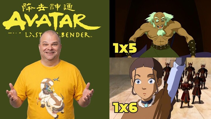 Avatar: The Last Airbender 1x5 & 1x6 Reaction | King of Omashu + Imprisoned