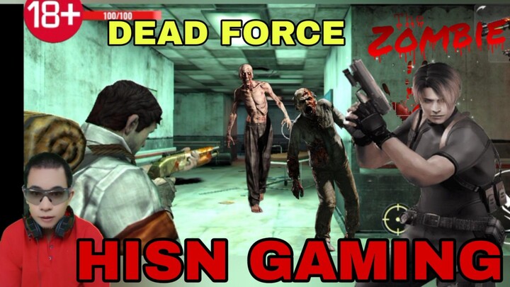 game dead force zombie di lorong gelap, tembak secara cepat