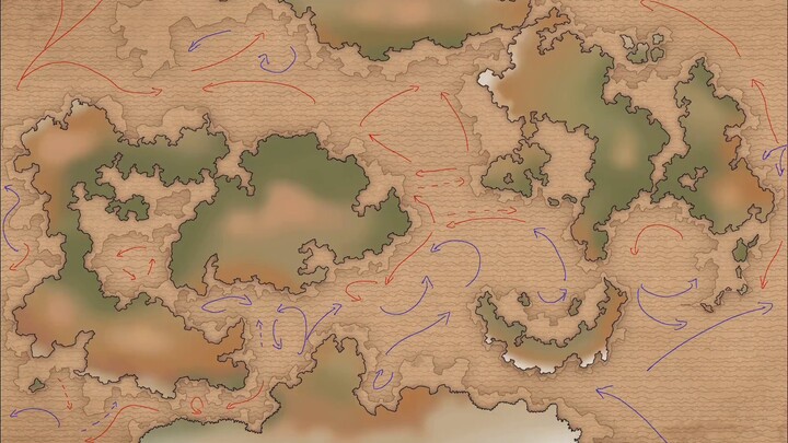 An OC person has searched high school geography 10,000 times and finally restored the overhead world